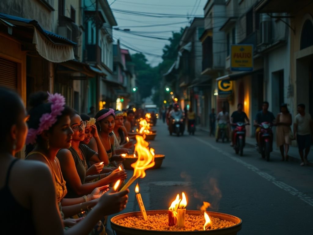 Acarajé na rua