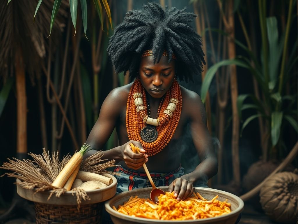 Ritual de comida afro